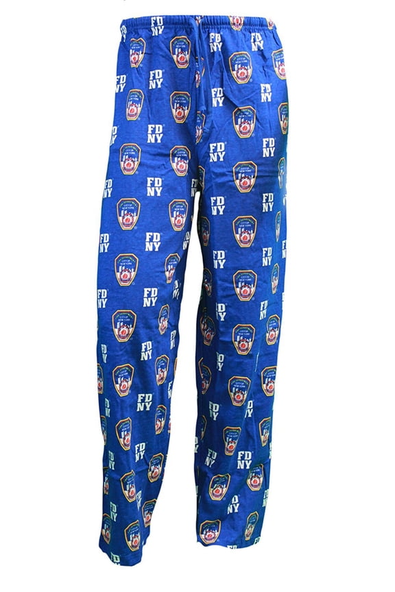 Lounge Pants Pajama Sleep Bottoms Blue Medium