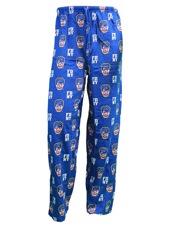 Lounge Pants Pajama Sleep Bottoms Blue Small