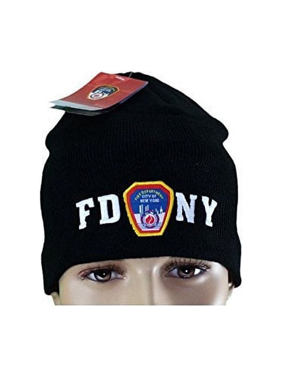 No Fold Winter Hat Beanie Skull Cap Officially Licensed Black