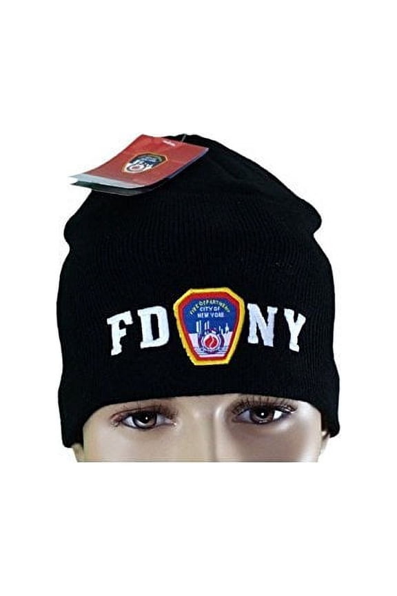 No Fold Winter Hat Beanie Skull Cap Officially Licensed Black