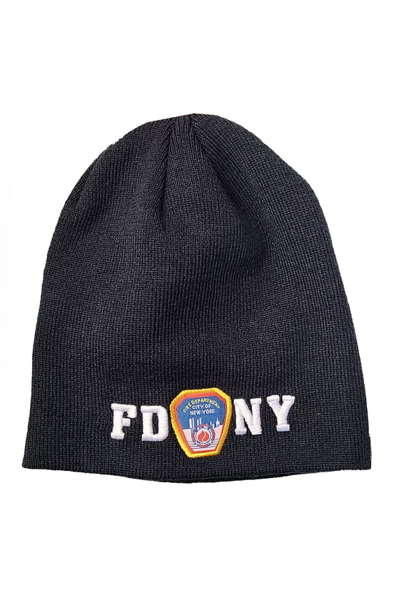 No Fold Winter Hat Beanie Skull Cap Officially Licensed Navy Blue