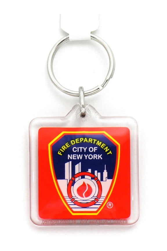FDNY Plastic Key Chain Fire Department
