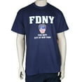 thumbnail image 1 of FDNY Short Sleeve with Rescue Print on back T-Shirt Navy Xl, 1 of 2