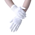 thumbnail image 1 of FDOMA Short Opera Gloves, Formal Dancing Or Wedding Bridal Glove for 80S & 90S Themed Tea Party Or Evening Dance Solid Gloves Fashion Ceremonial Women Short Dance Color Accessory, 1 of 4