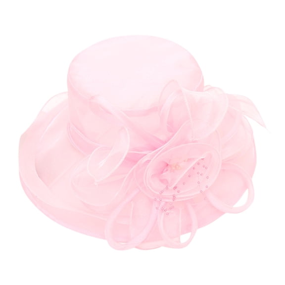FDOMA Women Kentucky Hats 2026 Derby Sun Hat Women Church Hat Sun Hats for Women Cruise Hat for Race Goers Bridal Tea Party Wedding Tea Party Hat for Women Fancy Hat Fascinator Hat Garden Party Hat