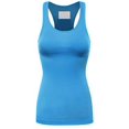 thumbnail image 1 of FDPlus Women's Casual Essential Solid Racerback Tank Top Plus Size, 1 of 1