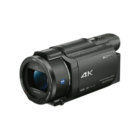 Sony - Handycam AX53 4K Flash Memory Premium Camcorder - Black