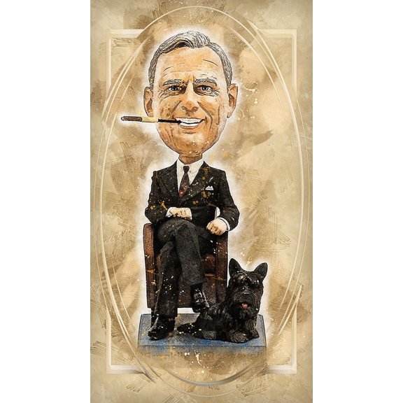 FDR Poster Print by Ronald Bolokofsky (18 x 36) # FAS1695