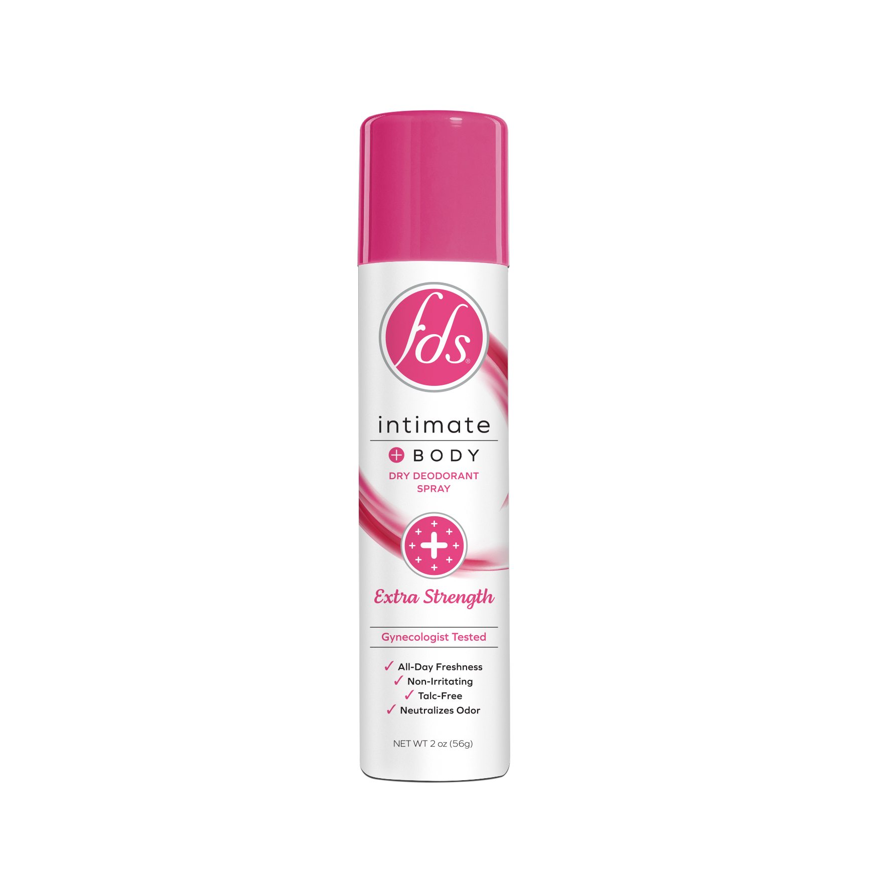 FDS Intimate + Body Dry Feminine Deodorant Spray, Extra Strength, 2 Oz - image 1 of 6