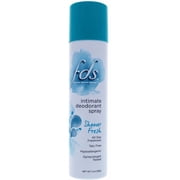 FDS Intimate Deodorant Spray, Shower Fresh, 2 oz (Pack of 2)
