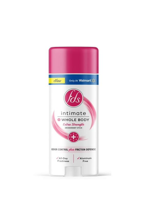 Intimate + Whole Body Extra Strength Deodorant Stick Non-Irritating Formula - 2.5 oz