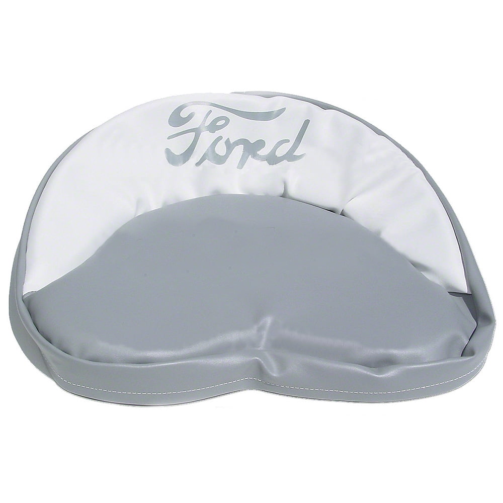 FDS322 Grey and White Tractor Seat Cushion Fits Ford 9N 2N 8N Jubilee