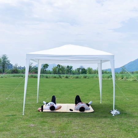 FDW 10'x10'Outdoor Canopy Party Wedding Tent Garden Gazebo Pavilion Cater Events,White