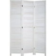thumbnail image 1 of FDW 3-Panel Room Divider White Foldable Wooden Screen for Home Office Bedroom Restaurant 67.7" x 16.9"(Each Panel),White, 1 of 7