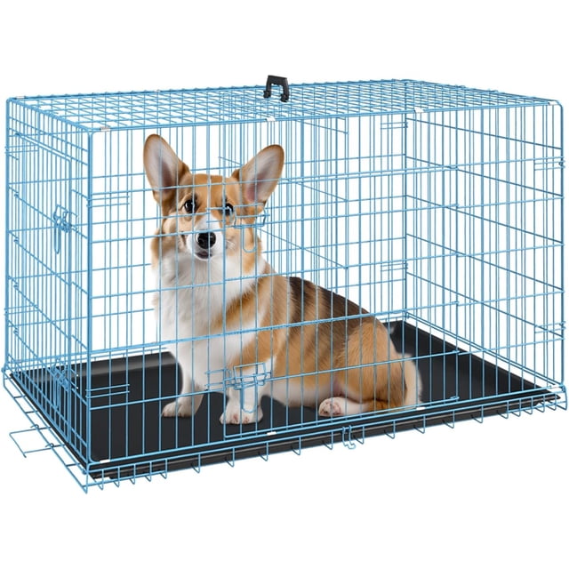Photo inspiration: Gallery Detail: Fdw 30 Inch Foldable Metal Dog Crate For Medium Small