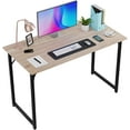 thumbnail image 1 of FDW 47.2 inches Computer Desk,Modern Simple Style PC Desk with Metal Frame，Nature, 1 of 7