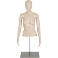 thumbnail image 1 of FDW 56"H Polypropylene New Female Mannequin with Stable base, Perfect for Display, 1 of 7