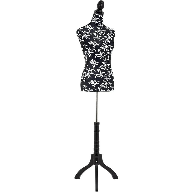 ladies dress form Female French With Round Base MM-FFDRB White / 6-8 Take a look at our full collection of display dress forms here. Female Dress Form Mannequin Body