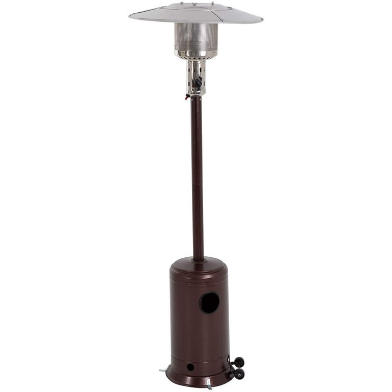 Bronze Garden Outdoor Patio Heater Propane Standing LP Gas Steel w/accessorie 87 Bronze Garden Outdoor Patio Heater Propane Standing LP Gas Steel w/accessorie 87