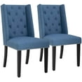 thumbnail image 1 of FDW Dining Chair, Set of 2, Blue, 1 of 7