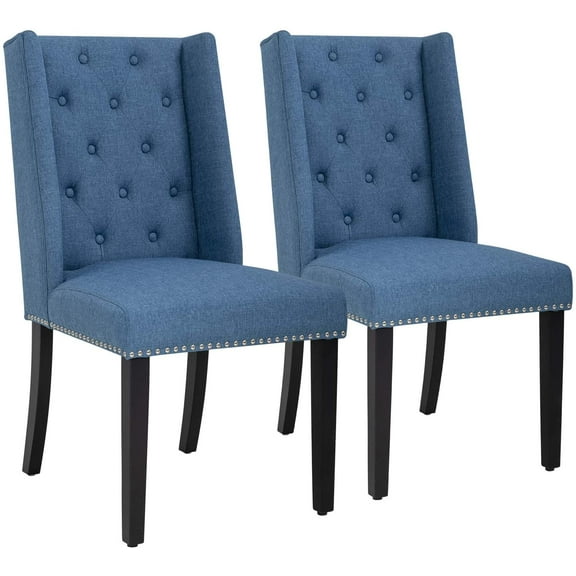 FDW Dining Chair, Set of 2, Blue