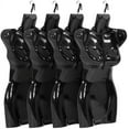 thumbnail image 1 of FDW Female Mannequin Torso Mannequin with Metal Hook, 27", Black, 4 Piece, 1 of 7