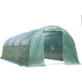 thumbnail image 1 of FDW Greenhouse for Outdoors Greenhouse 20'x10'x7'Steel Greenhouse Kit Walk-in Green House Indoor Greenhouse Plant Shelves Tomato Herb Canopy for Patio, 1 of 7