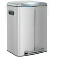 thumbnail image 1 of FDW Kitchen Stainless Steel Trash Can  with Lid for Office Bedroom Bathroom10 Gallon/ 40L, 1 of 6