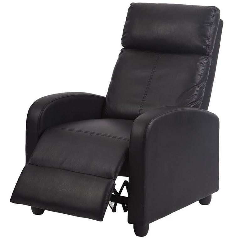 Black sale recliner walmart