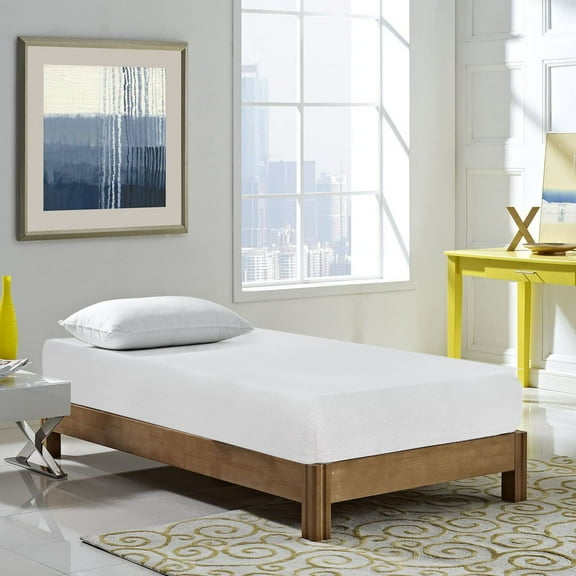 FDW Memory Foam Mattress in a Box Mattresses CertiPUR-US Certified Pressure Relieving (10 in, Twin)