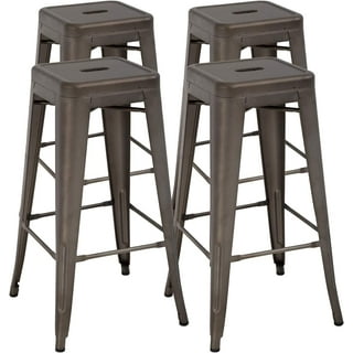 FDW Outdoor Metal Bar Stools in Outdoor Bar Stools Bronze Walmart
