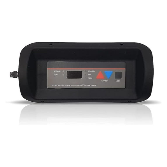 FDXLBKP1930 Keypad and Bezel Assembly Replacement Kit - Compatible Hayward H-Series Pool Heater Low Nox - Fits Models H150FDN, H150FDP, H300FDN, H300FDP