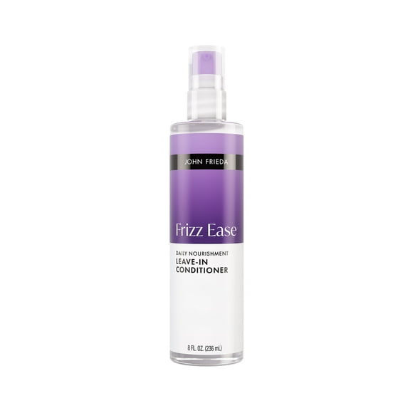 John Frieda Frizz Ease Daily Nourishment Leave-In Conditioner, Anti-Frizz Spray, 8 fl oz