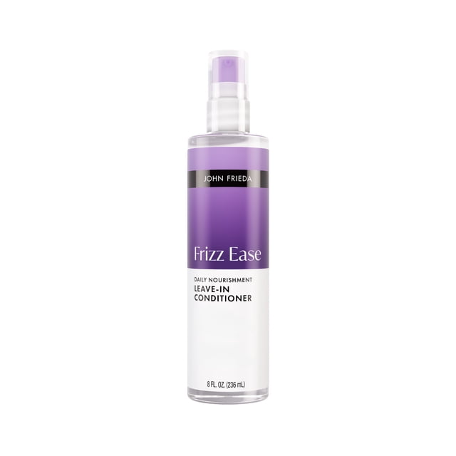 John Frieda Frizz Ease Daily Nourishment Leave-In Conditioner, Anti-Frizz Spray, 8 fl oz