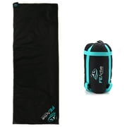 FE Active Camping Sleeping Bag – Adult Summer Ultra Lightweight Hooded, Compact for Outdoor Camping