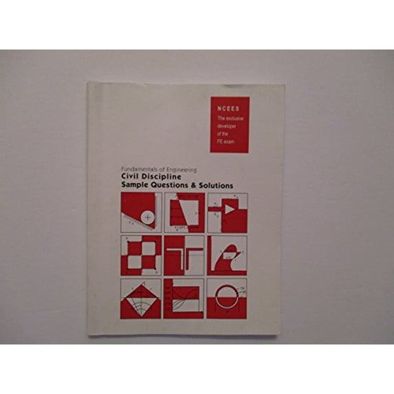 Pre-Owned Title: FE Sample Questions and Solutions Civil Discipline Paperback - USED