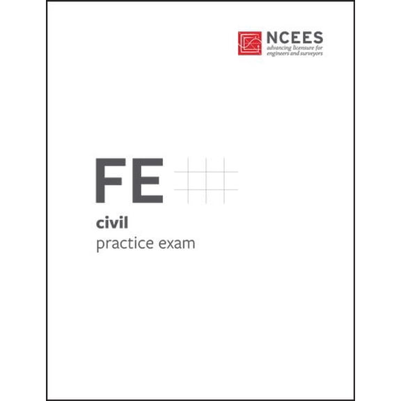 Pre-Owned FE Civil Practice Exam, 9781932613971, 1932613978, Paperback,