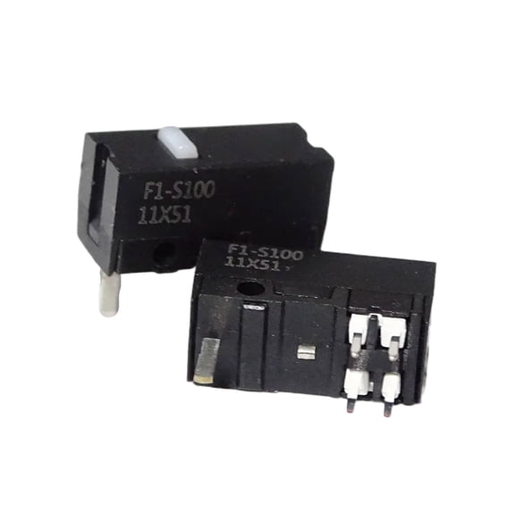 FE F1S100 Mouses MicroButtons 2Pcs 100 Million Clicks, Optical Switches for Point 36K Chakram