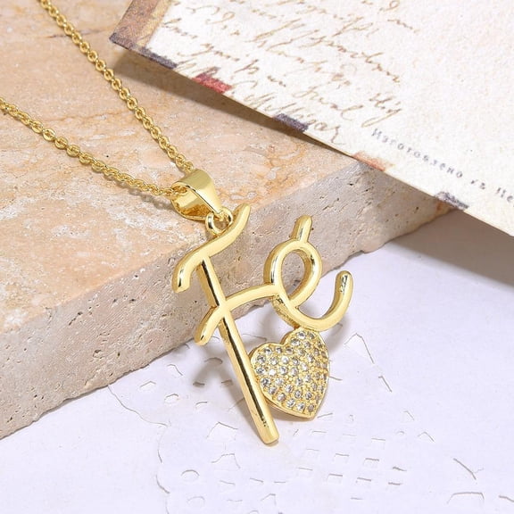 FE Heart Necklace  Cuban Chain and FaithPendant - 22 Inch Long necklace  stack   unique gifts for women Cubanchain necklace necklace cross necklace mom gifts chain safety pin necklace initialnecklace