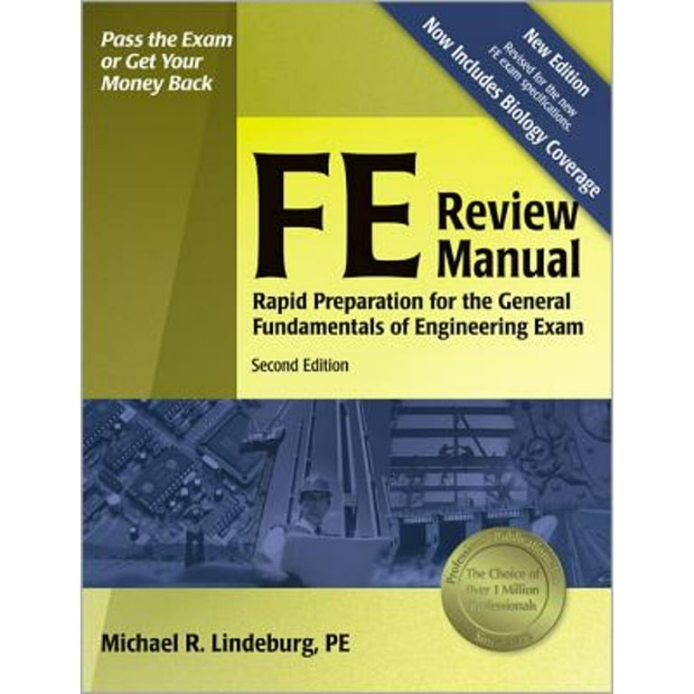 FE Review Manual by Michael R Lindeburg - Walmart.com