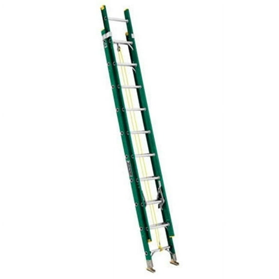 FE0620 20 ft. Fiberglass Type II Extension Ladder