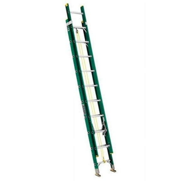 FE0620 20 ft. Fiberglass Type II Extension Ladder