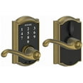 thumbnail image 1 of FE695CAM609FLA 16-086 10-027 Flair / Camelot Touch Keyless Lever - Antique Brass, 1 of 5