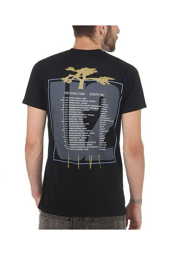 FEA Merchandising Mens U2 Joshua Tree Slim Fit T-Shirt