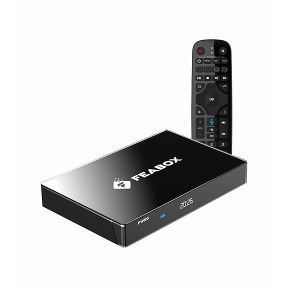 FEABOX Fpro 4K Ultra HD Media Player, 4GB RAM, 32GB Storage