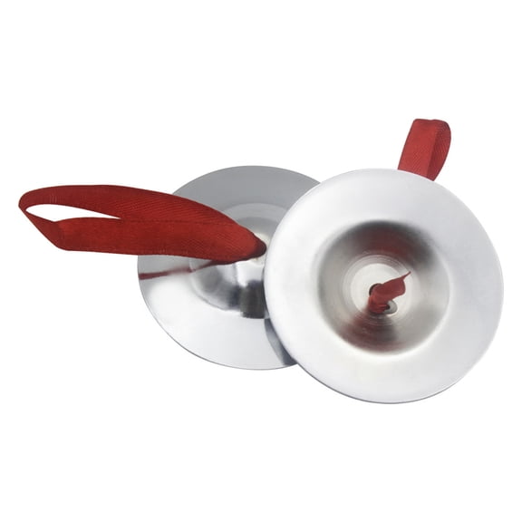FEAMOS 1 Pair of Cymbals for Kids Finger Cymbals Belly Dance Metal Cymbals Finger Cymbals Musical Instruments for Dancer