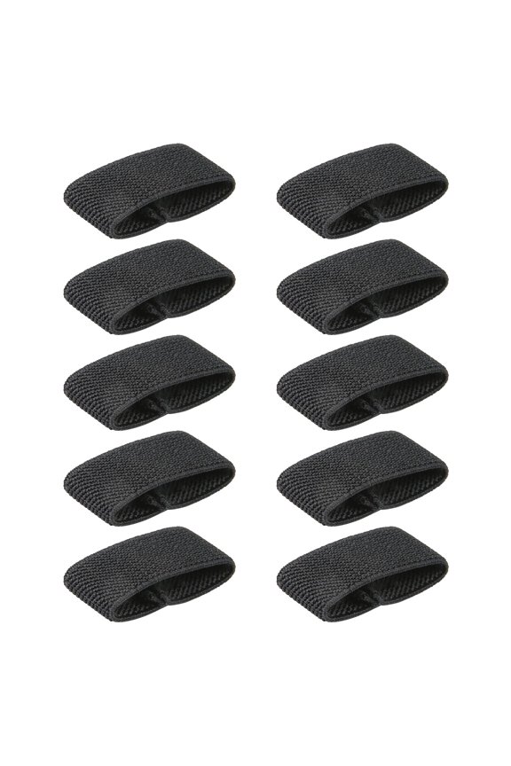 10 Pcs Elastic Belt Loop Holder Belt Tactically Belt Holder Retainers Band Organizers for Service Belt