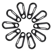 FEAMOS 10Pcs Spring Snap Hook Key Holder Keychain Carabiner Alloy Carabiner Keychain Clip Multifunction Carabiner Keychain