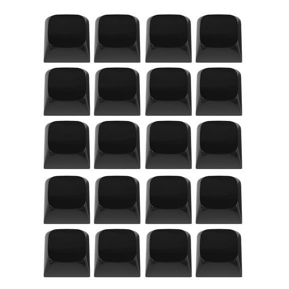 FEAMOS 1U Keycap,Jades Jelly Keycaps XDA Height Gaming Mechanical Keyboards 1U Ceramics Feel Switches XDA KeyCap