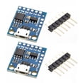 thumbnail image 1 of FEAMOS 2Pcs Digispark Small USB Development Boar USB Development Module For Prototyping and Microcontroller, 1 of 6